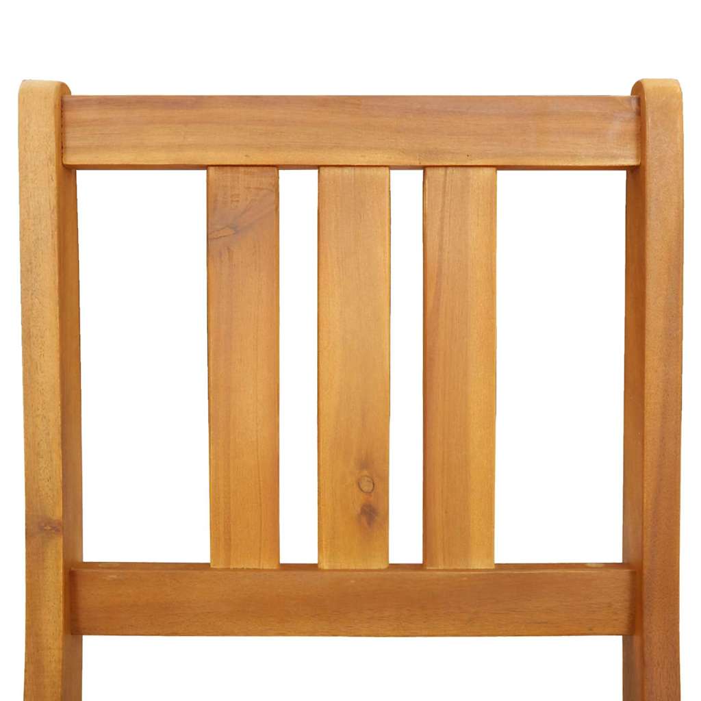 Garden Chair 2 pcs Brown 36 x 46 x 86cm Solid Acacia wood